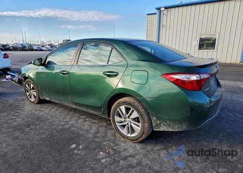 2016 Toyota Corolla Eco z USA, uszkodzony, nr VIN 5YFBPRHE0GP376271